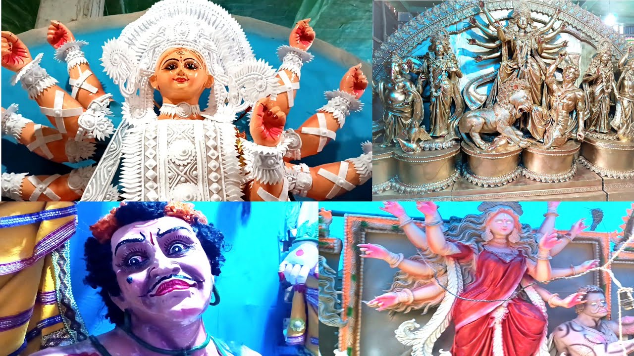 অসীম পালের স্টুডিওতে রয়েছে ২০ ফুটের দুর্গা || Asim pal studio || durga puja 2023 || vloggingwithjay