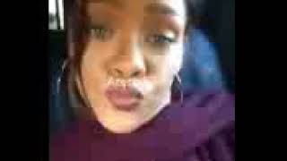 Watch Rihanna Dance To Mama by Tecno ft Wizkid in her car