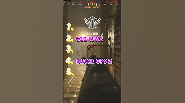 Blindly Ranking 5 CODs Based on How Underrated They Are #Shorts