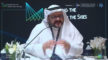 Aramco EVP Highlighting the Partnership with OQ Technology for Satellite IoT Connectivity.