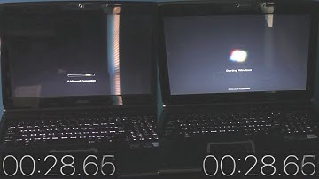 Windows Vista VS Windows 7 Boot Race on Identical Hardware