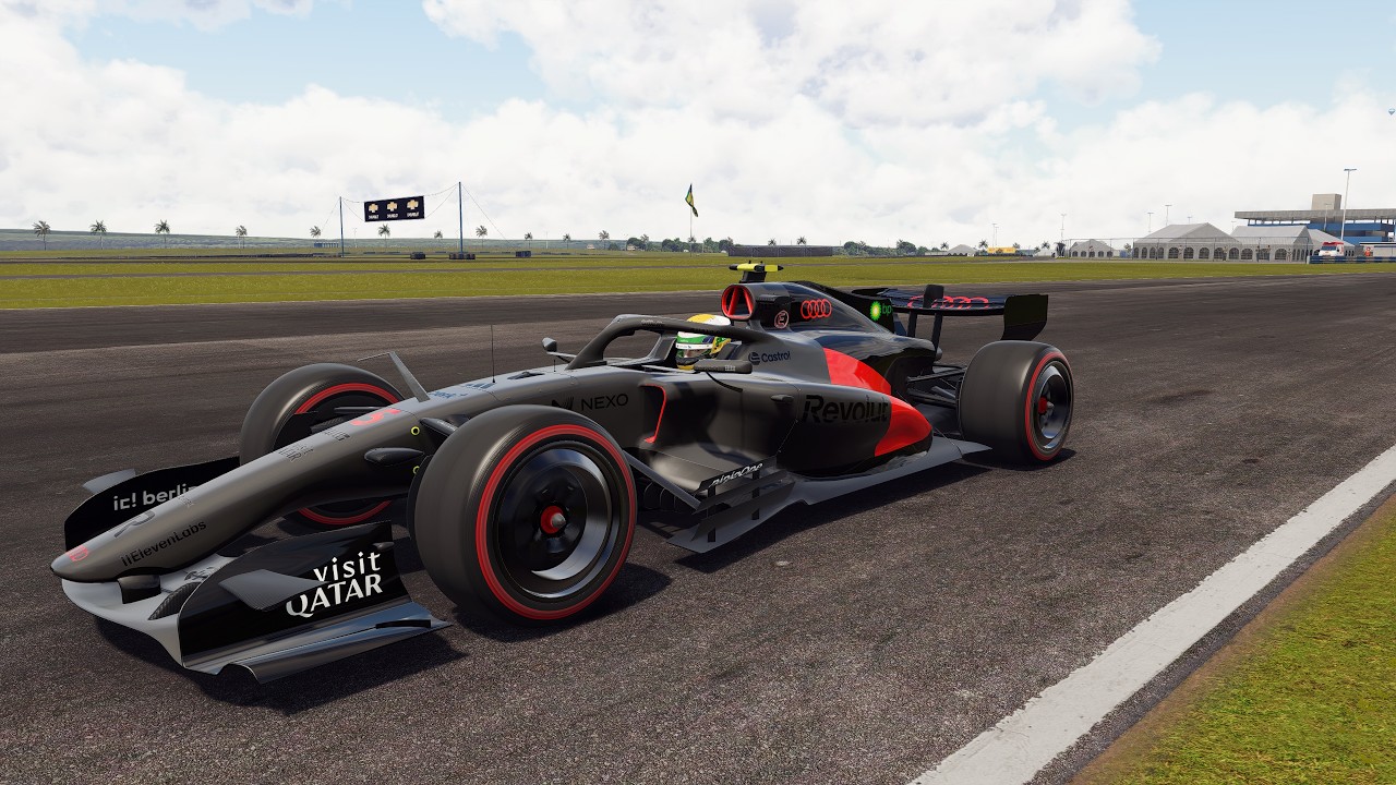 Onboard sur le circuit de Goiânia avec l'Audi R26 de Gabriel Bortoleto