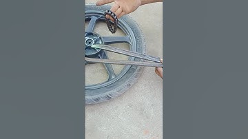 How to pop a motorcycle tyre off the bead with two levers/How to Break a Tyre Bead  Two Easy Methods