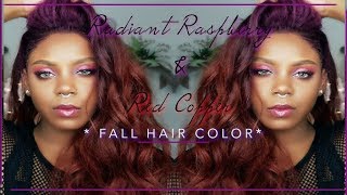 RADIANT RASPBERRY & RED COPPER * FALL HAIR COLOR*