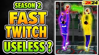 BIG FACTS about FAST TWITCH badge on NBA 2K24
