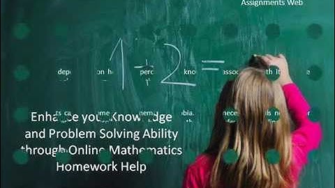 Mathematics Assignment Help or Math Homework Help Online @Assignmentsweb.com