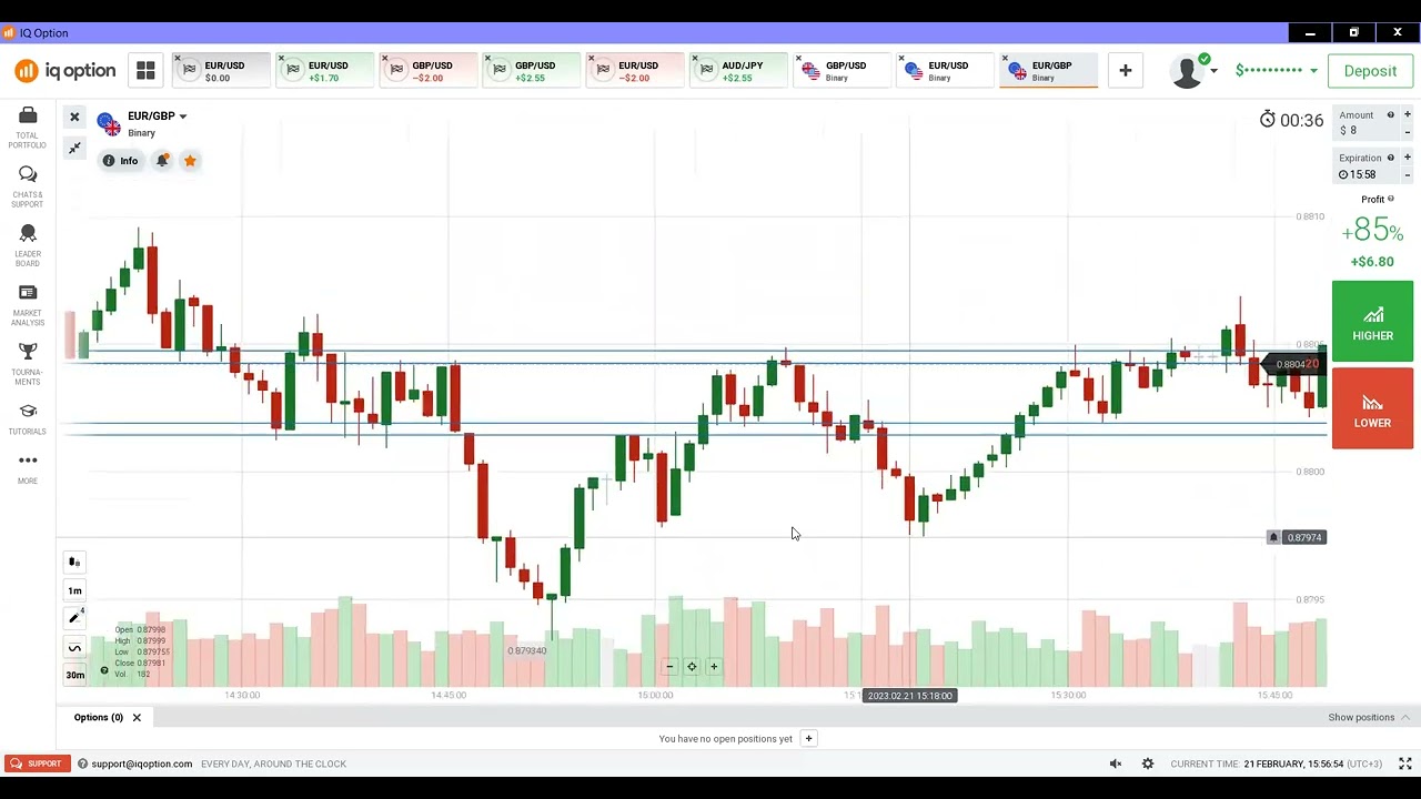 IQ OPTION TRADING ON LEVELS COURSE FOR FREE