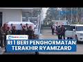 Jenazah Ryamizard Tiba di Kemhan, Prabowo Hadiri Persemayaman dan Beri Penghormatan Terakhir