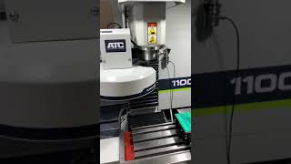 First tool change on the 1100MX