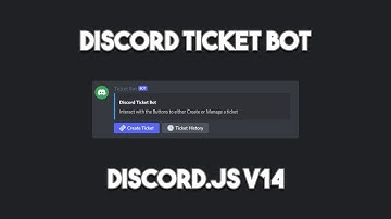 Create a Discord Ticket Bot with Discord.js