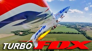 RC Turbine Glider Jet - TURBO FOX - Aerobatic Display