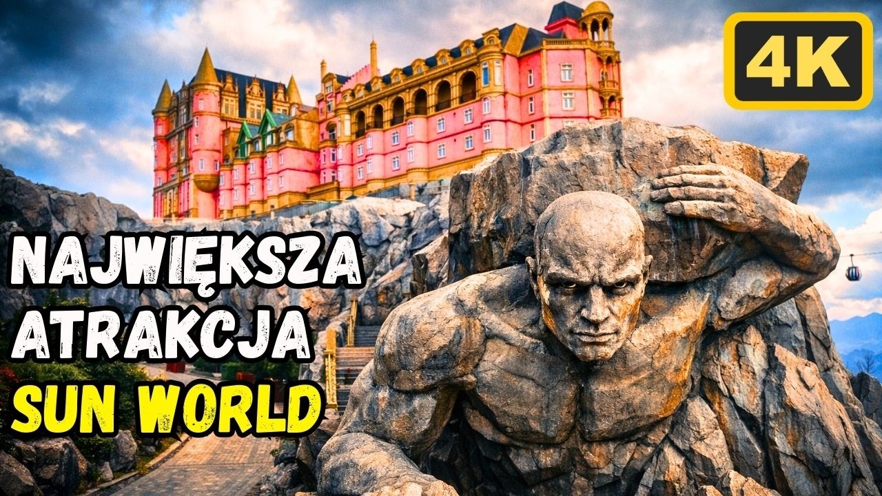 Lunar Castle Sun World Ba Na Hills – bajka czy turystyczna pułapka? | 4K