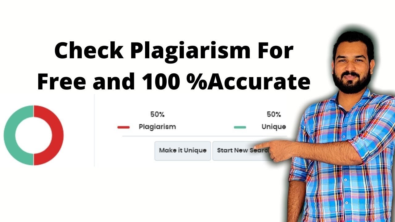 to check plagiarism free