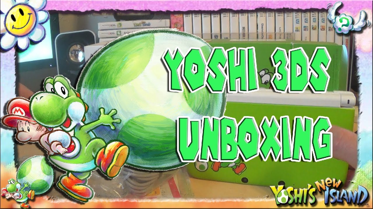 Yoshi Limited Edition Nintendo 3DS XL Unboxing Nintendo Collecting