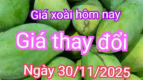 giá xoài hôm nay ngày 30/11/2025