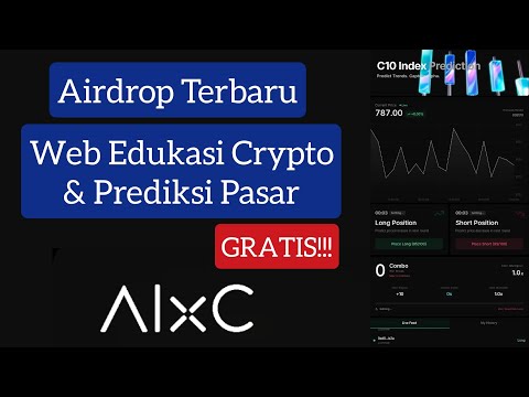 Airdrop AIxC Trading / Prediksi Pasar GRATIS!! | Tutorial Cara Garap Airdrop AIxC