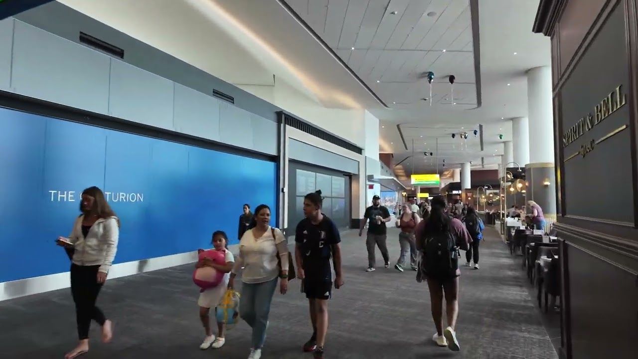 Laguardia Airport (LGA) Arrival Walking Directions Terminal B to Ground Transport and Car Rentals