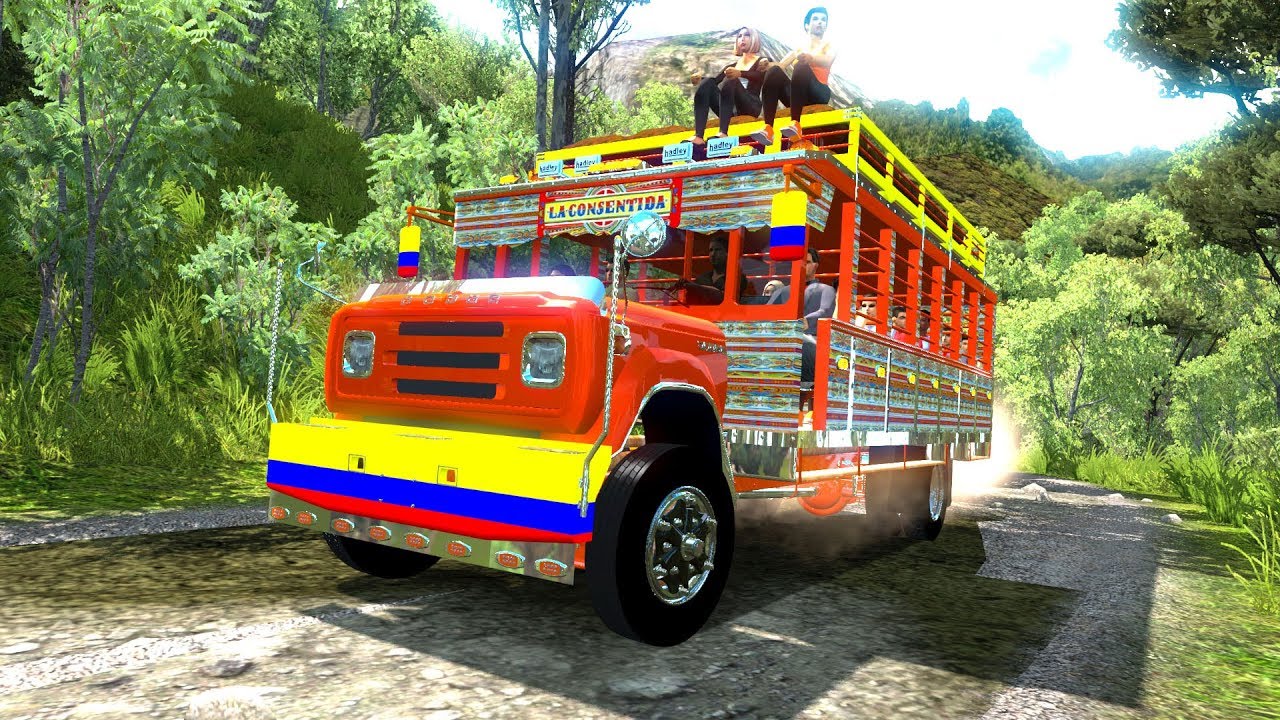 ¡LLEGÓ EL MIXTO! - BUS ESCALERA - Colombia | American Truck Simulator