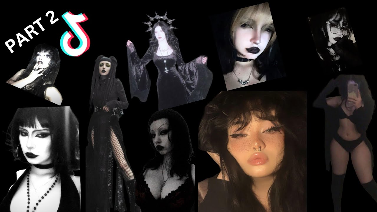 goth girls TikTok compilation (part 2)