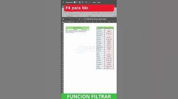 🔍 Domina la Función FILTRAR en Excel en 1 Minuto! #exceltips  #excel #exceltutorial #exceltricks