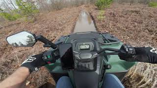 4 Wheeling, Michigan Flood 2026. Geels ORV Trail St. Helen Mi.