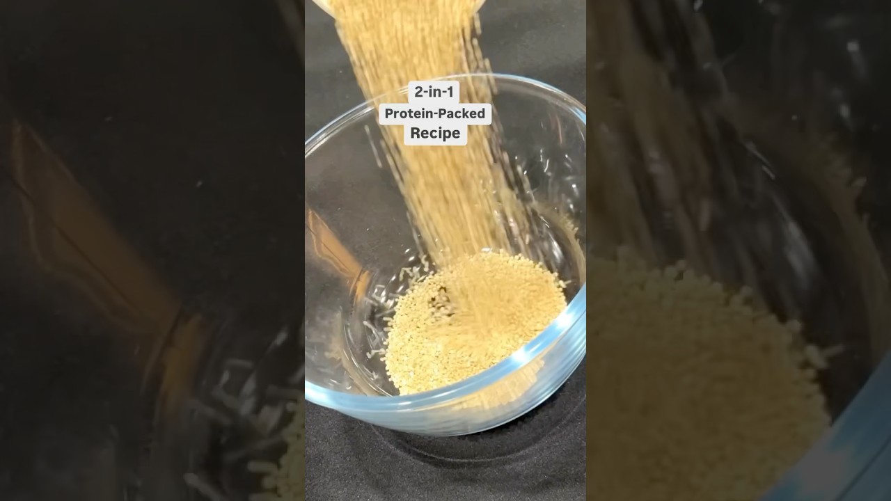 2-in-1 Protein Rich Recipes | Vegetarian & Gluten-free 