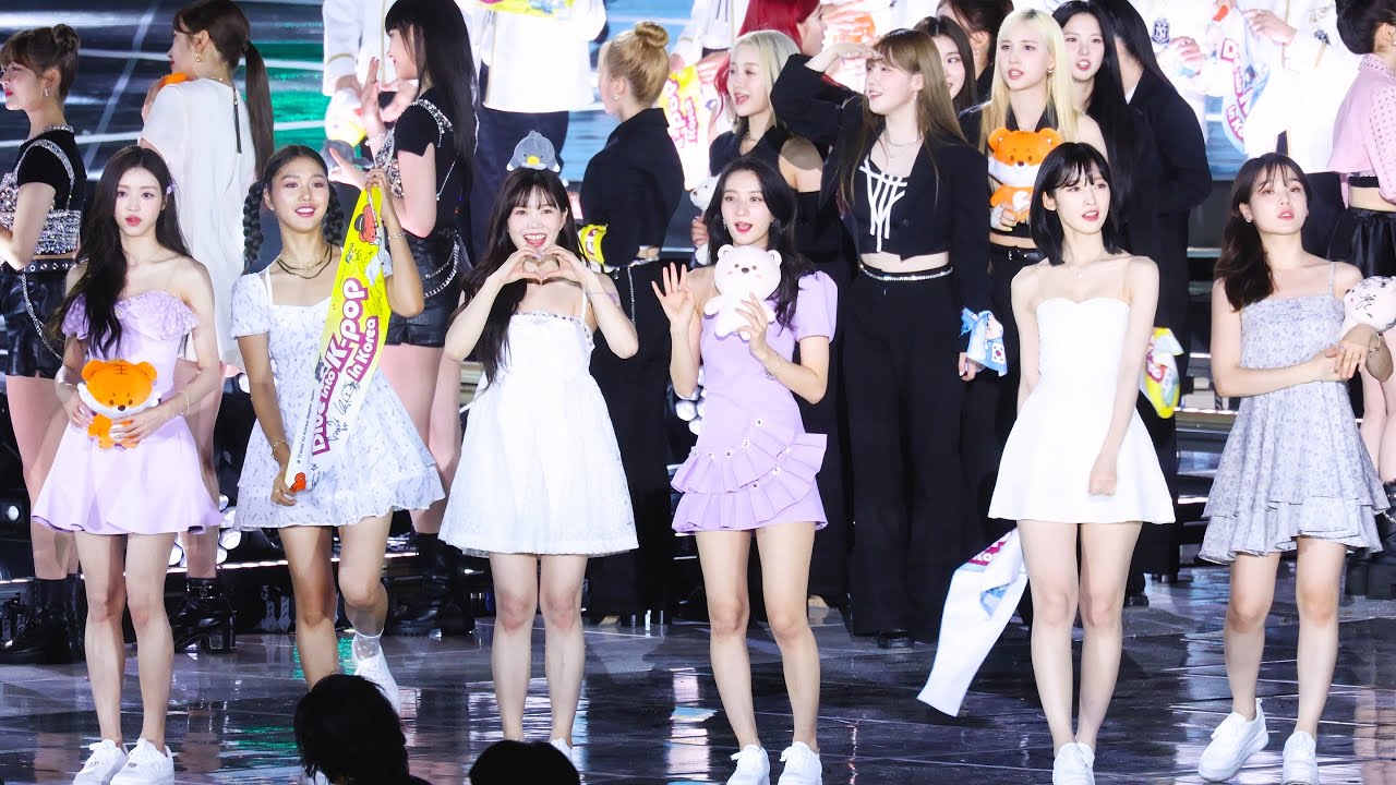 220618 오마이걸 (OHMYGIRL) 드림 콘서트 엔딩 - 각자 친한 연예인 친구들과 친목 도모 - 드림콘서트 [직캠 / FANCAM] [4K]