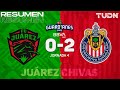 Resumen y goles | FC Juárez 0-2 Chivas | Guard1anes 2020 Liga BBVA MX - J4 | TUDN