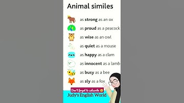 Thumbnail of Animal Similes