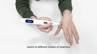 Lower back pain treatment machine and pain relief device | Electronic Accuplacer device