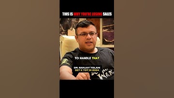 Why Most Advisors Handle Objections Wrong? | Dr. Sanjay Tolani