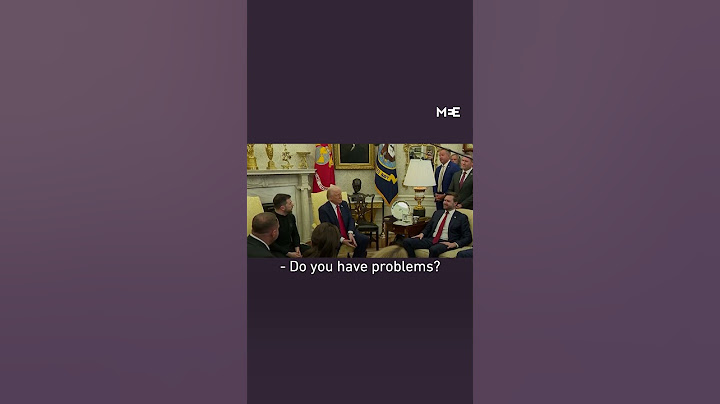 Reporter asks Zelensky why he doesn’t wear a suit during meeting with Trump