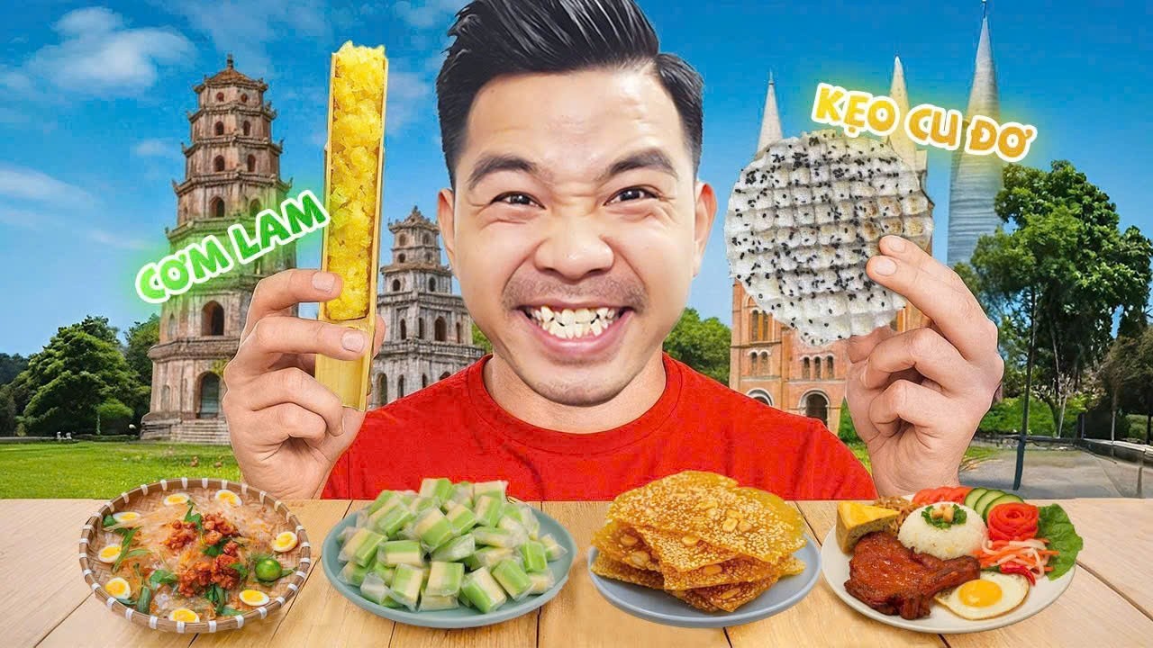 PHD - Thử Thách 24 Giờ Ăn Đặc Sản 63 Tỉnh Thành Cũ