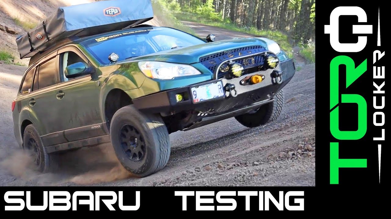 Результаты испытаний до и после установки блокировки TORQ Locker на Subaru R160, с 1 и 5 болтами.