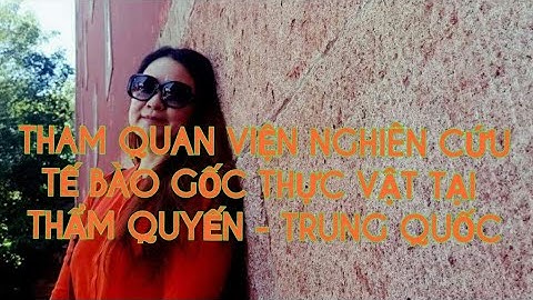 Tham quan viện nghiên cứu TẾ BÀO GỐC THỰC VẬT NHÂN SÂM HOANG DÃ 50 NĂM