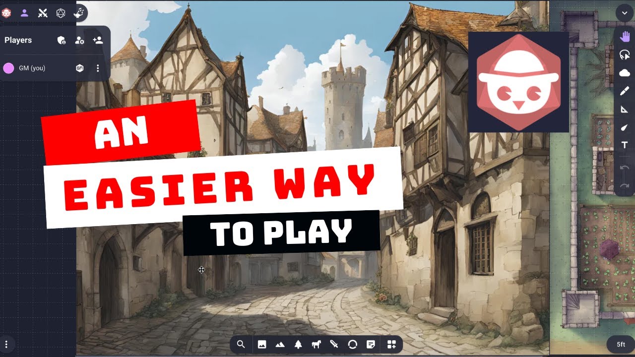 Bare Minimum: All You Need to Run a Game on Owlbear Rodeo