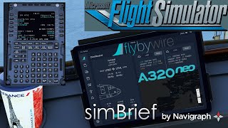 MSFS2020 TUTORIEL A320 de flybywire Simbrief Problème Plan de vol en Français