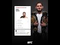 Ислам прокомментировал свое возвращение на первую строчку рейтинга P4P 🏆 #ufc322