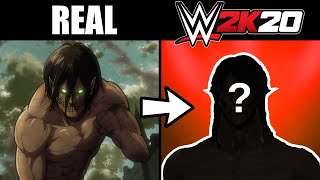 I Made Eren Yeager Attack Titan in WWE 2K20 | WWE Custom Entrance | WWE 2K22 Countdown