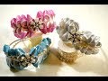 🌸Праздничный ободок/🌸How to Make Beautiful Headband🌸 Kanzashi/Tutorial/D.I.Y