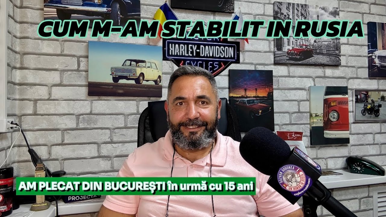 Cum m-am stabilit în Rusia. Am plecat din București în urma cu 15 ani.