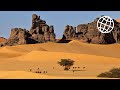 Amazing sahara tassili najjer algeria  amazing places 4k