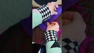 Crochet upcycling blouse transformation