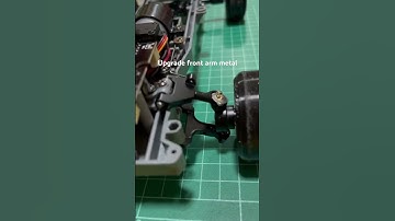 Upgrade front arm METAL !! #rc #rccar #rcdrift #wpl #wpld22