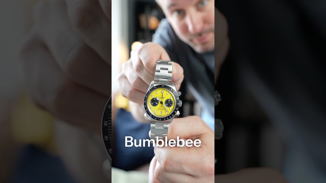 Hands-on: Tudor Black Bay Chrono 39 Bumblebee