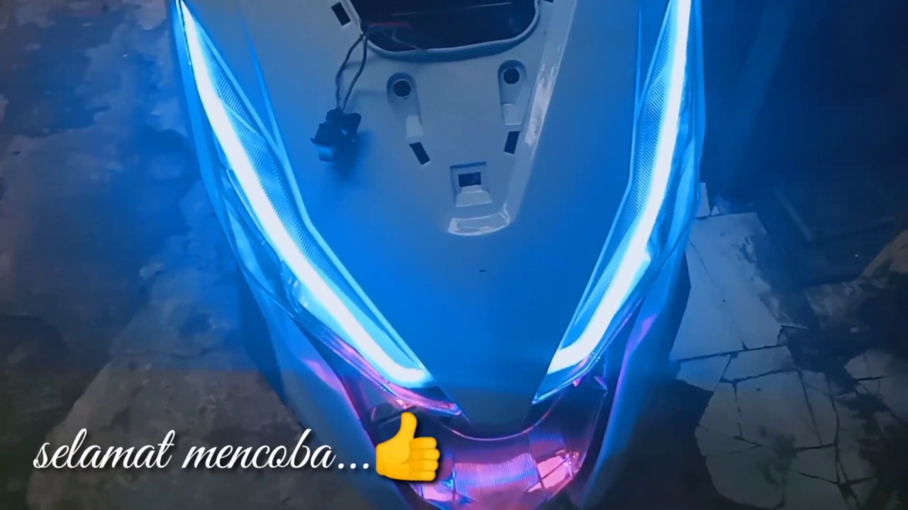 Cara memasang lampu alis 2 mode - YouTube