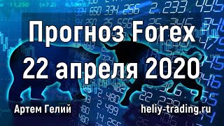 Видео Прогноз форекс на 22 апреля 2020 (автор: Артем Гелий)