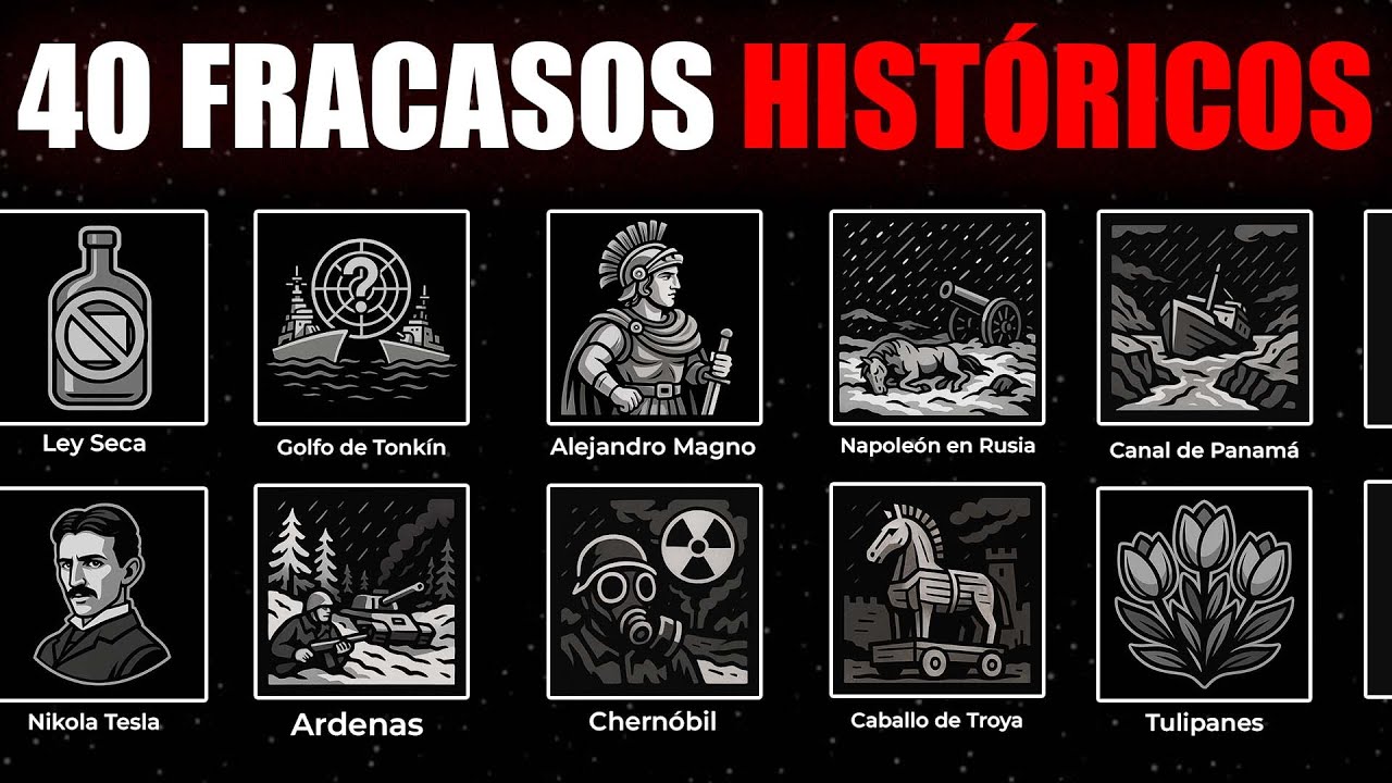 Duerme con 40 FRACASOS que Cambiaron el Mundo