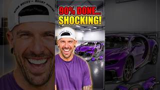 CHIRON IS 90% DONE… WOW! FINAL 10% WILL SHOCK EVERYONE#bugatti #mattarmstrong #carrebuild #cars