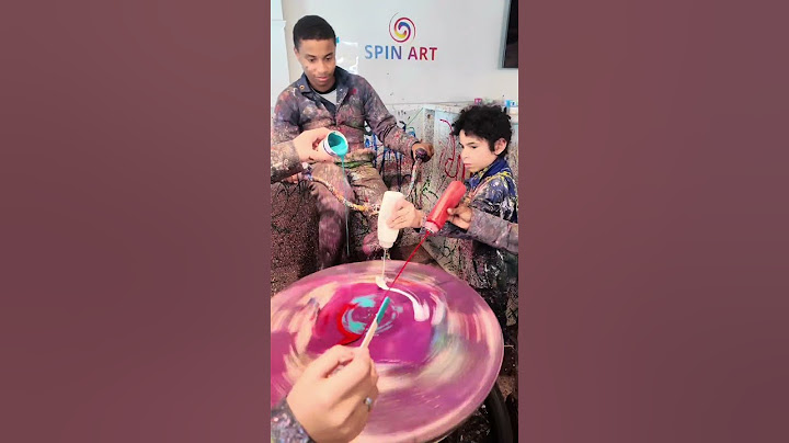 This is one activity you have to do with the family! Visit @Spin Art Atlanta #painting